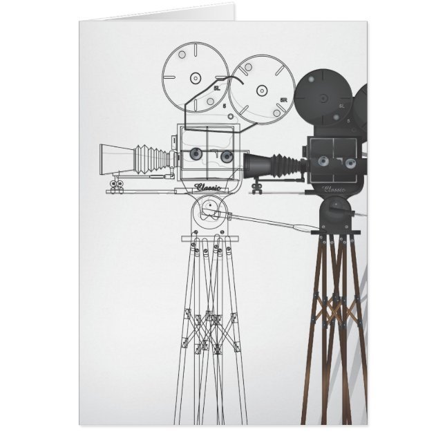 Cartão Luzes! Câmera! Ação! Técnica (Frente)