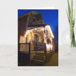 Cartão Luzes de Férias e Rochedos - Vineyard de Martha