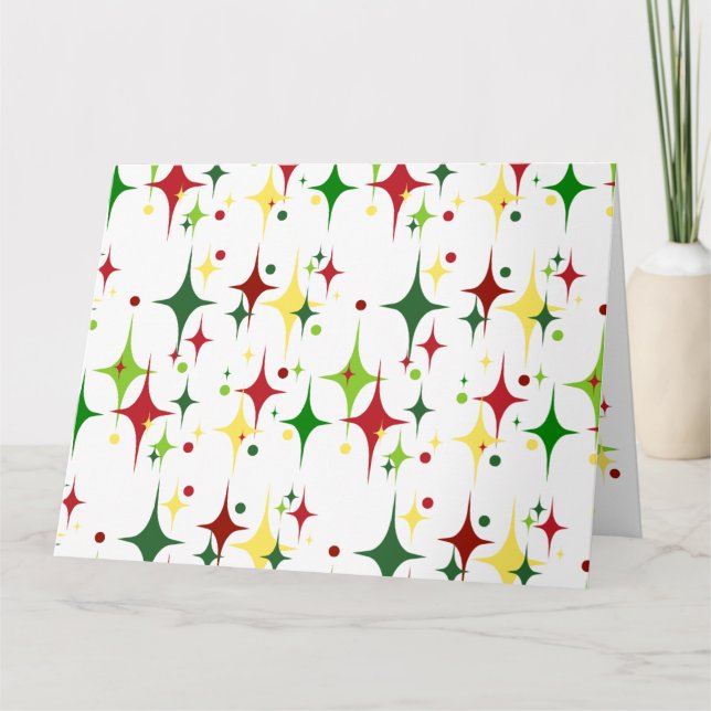 Cartão Luzes de Natal (Frente)