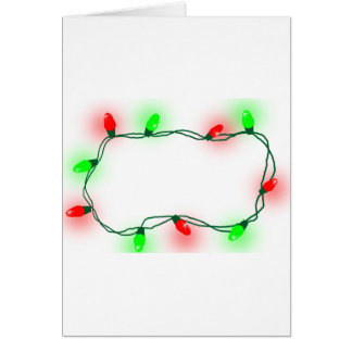 Cartão Luzes de Natal