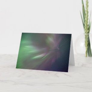 Cartão Luzes do norte   Cavalo branco, Yukon