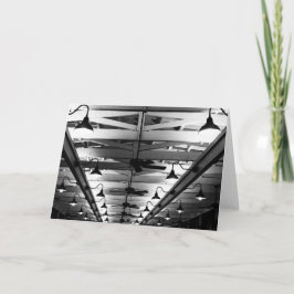 Cartão Luzes Gooseneck - Placa dobrada - Dentro do Vazio