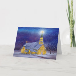 Cartão Luzes noturnas