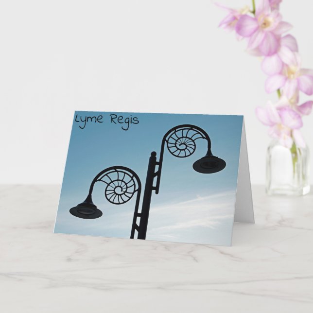 Cartão Lyme Regis (Orquídea)