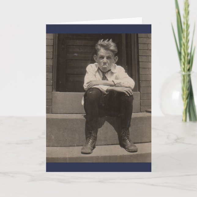 Cartão má atitude (Frente)