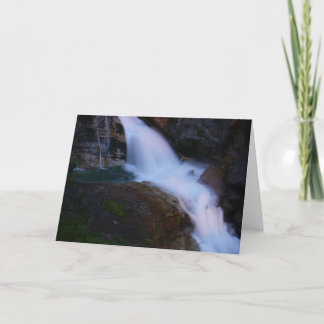 Cartão Má Gastein Waterfall