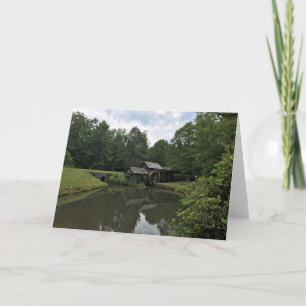 Cartão Mabry Mill, Virginia