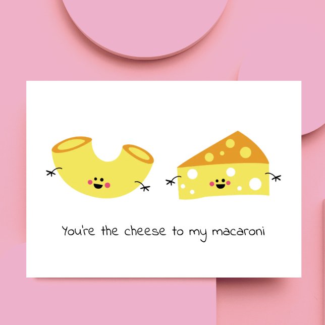 Cartão Mac and Cheese (Criador carregado)