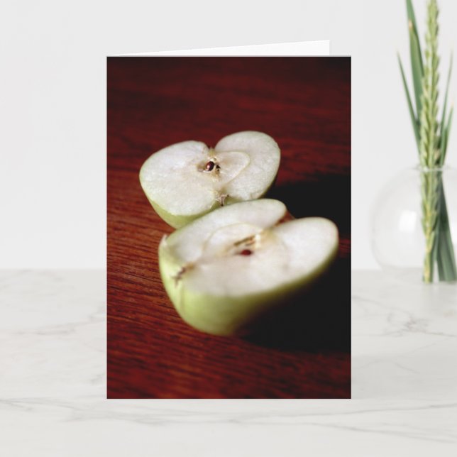 Cartão Maçã (Frente)