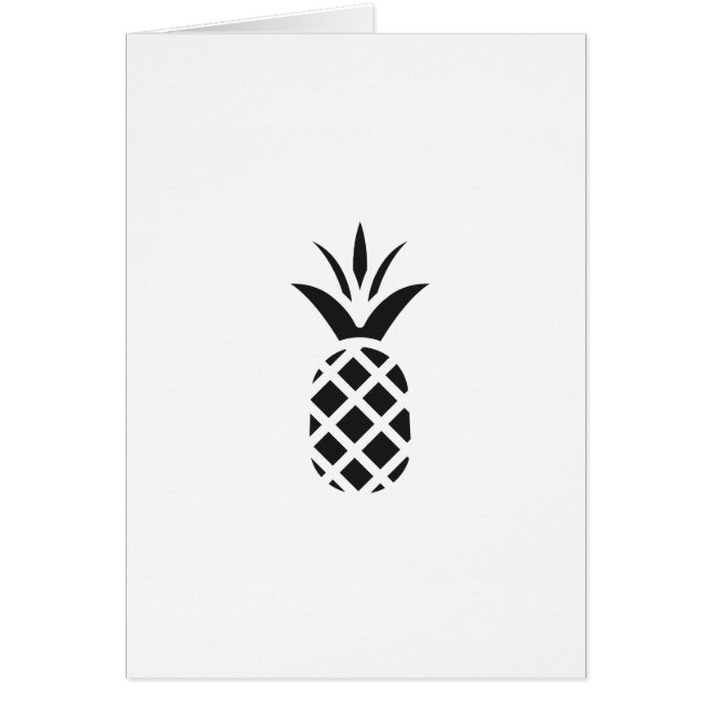 Cartão Maçã de Pinheiro Preto (Frente)