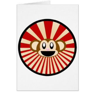 Cartão Macaco!