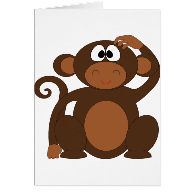 Cartão Macaco-Cinto (Frente)