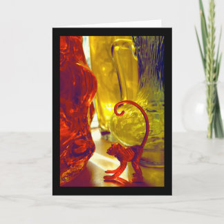 Cartão Macaco de vidro