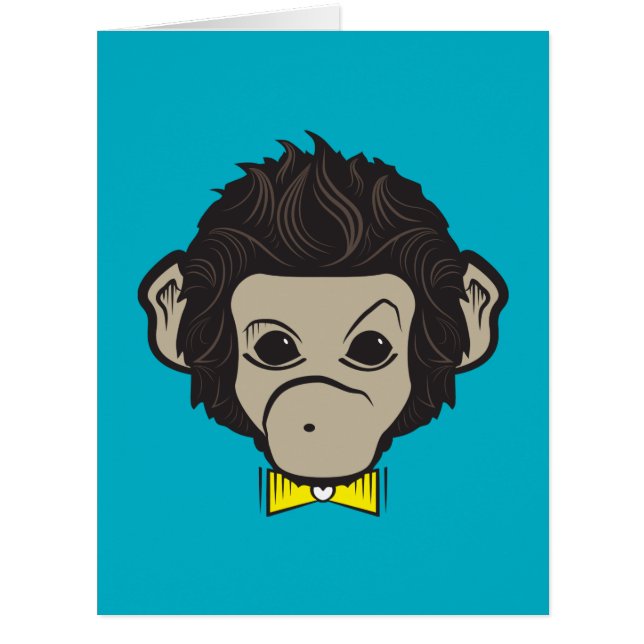 Cartão macaco identica (Frente)