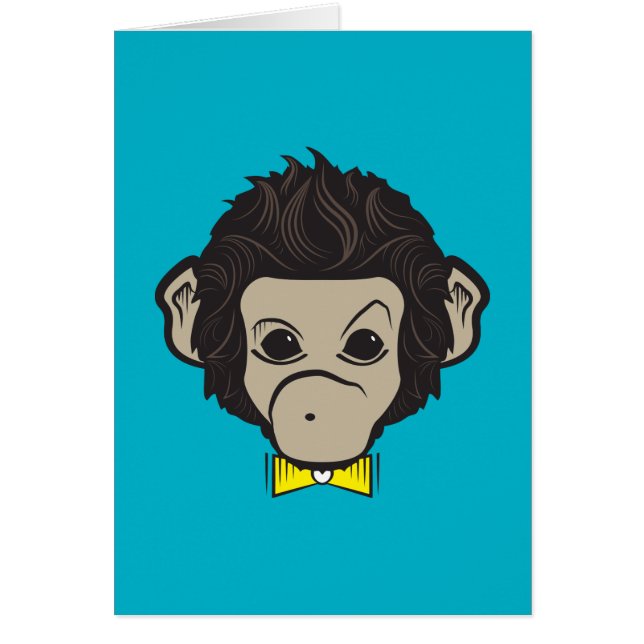 Cartão macaco identica (Frente)