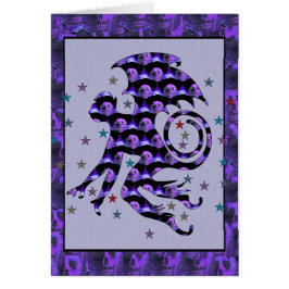 Cartão Macaco Pele Voando