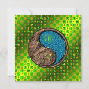 Cartão Macaco Virgo & Água