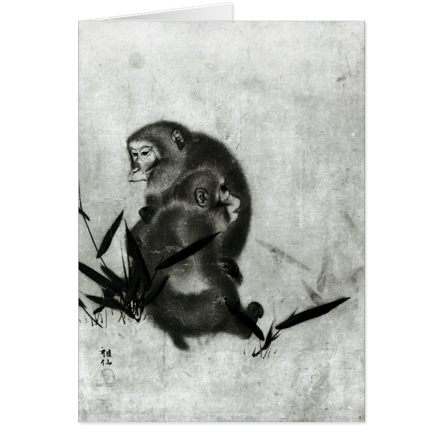 Cartão Macacos (Frente)