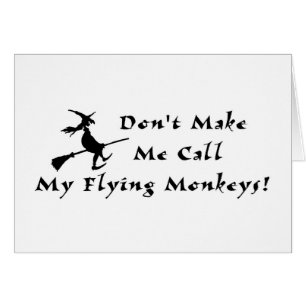 Cartão Macacos Voadores