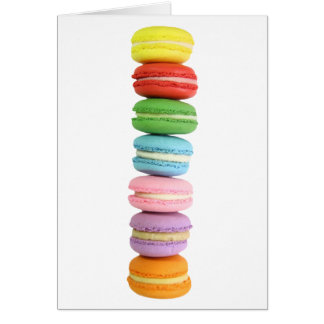 Cartão Macarons