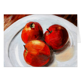 Cartão Maçãs