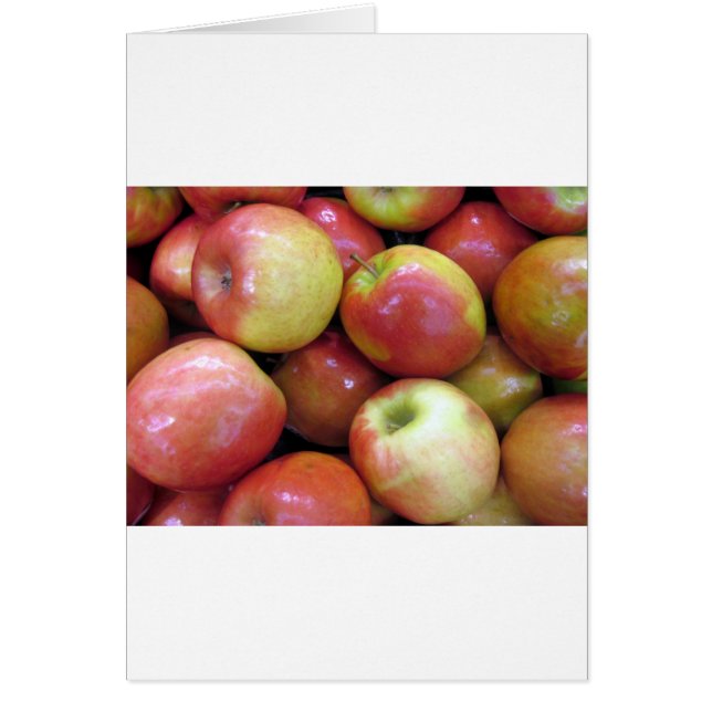 Cartão Maçãs (Frente)