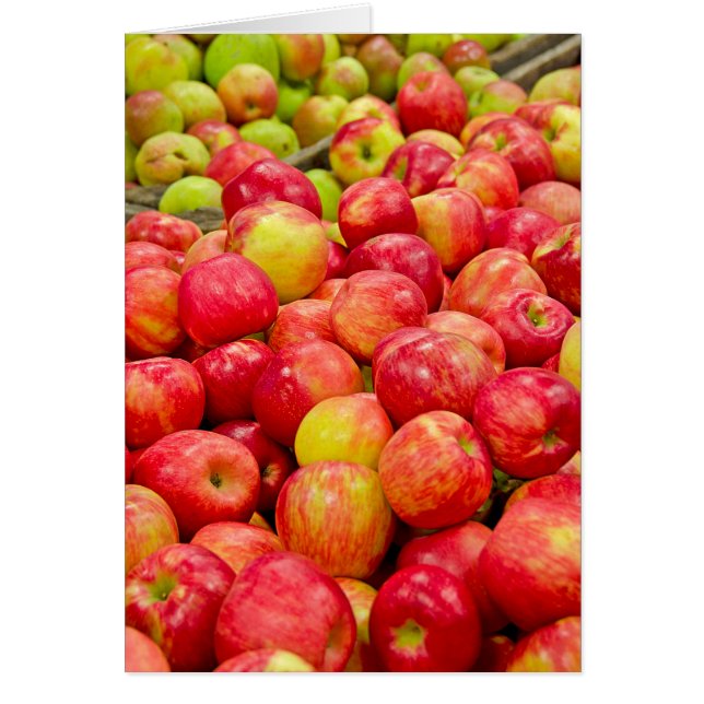 Cartão Maçãs (Frente)