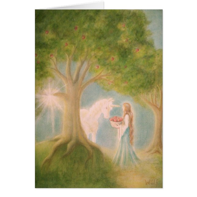 Cartão Maçãs de Avalon (Frente)