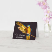 Macaw Bonito de Vida Selvagem de Aves Amarelas