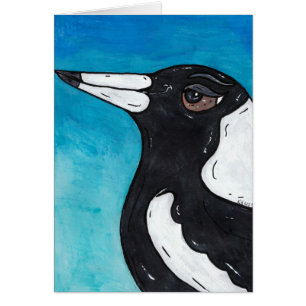 Cartão Macca o Magpie