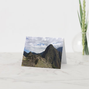 Cartão Machu Picchu Notecard
