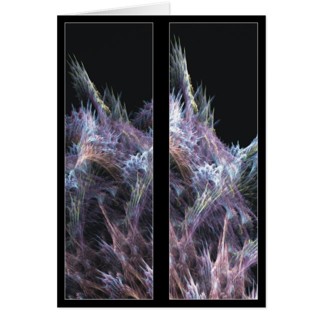 Cartão macia coral do marcador (Frente)