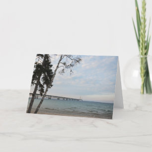 Cartão Mackinac Bridge, Michigan