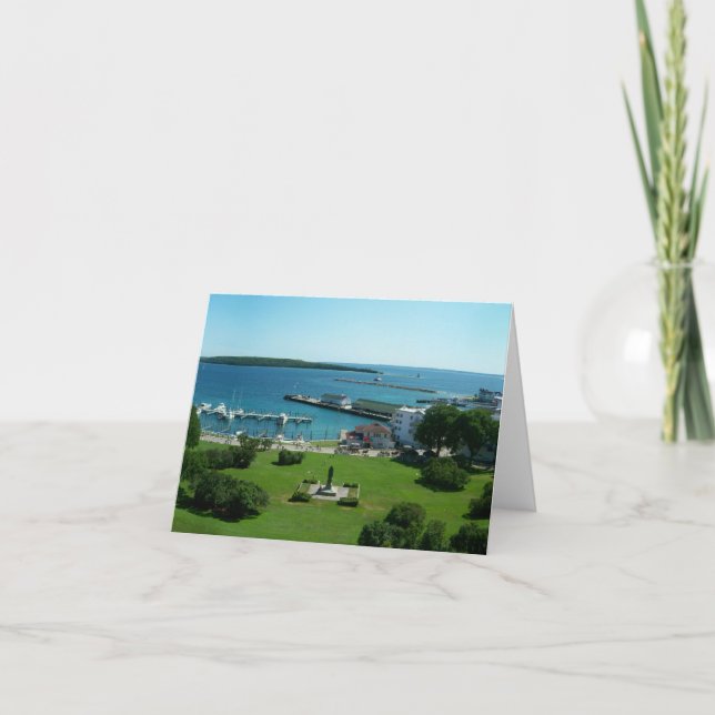 Cartão Mackinac Island Blank Card (Frente)