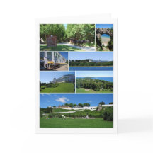 Mackinac Island, Michigan, Collage Card