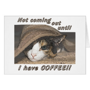 Cartão Macy Quer Café Para Pensar Em Você