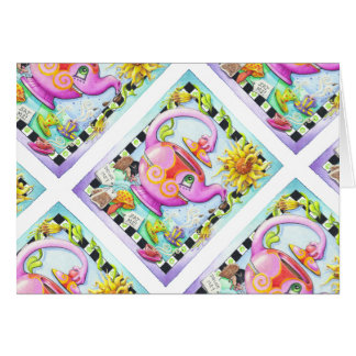 CARTÃO MAD SOBRE A FESTA DE CHÁ