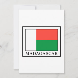 cartão Madagascar