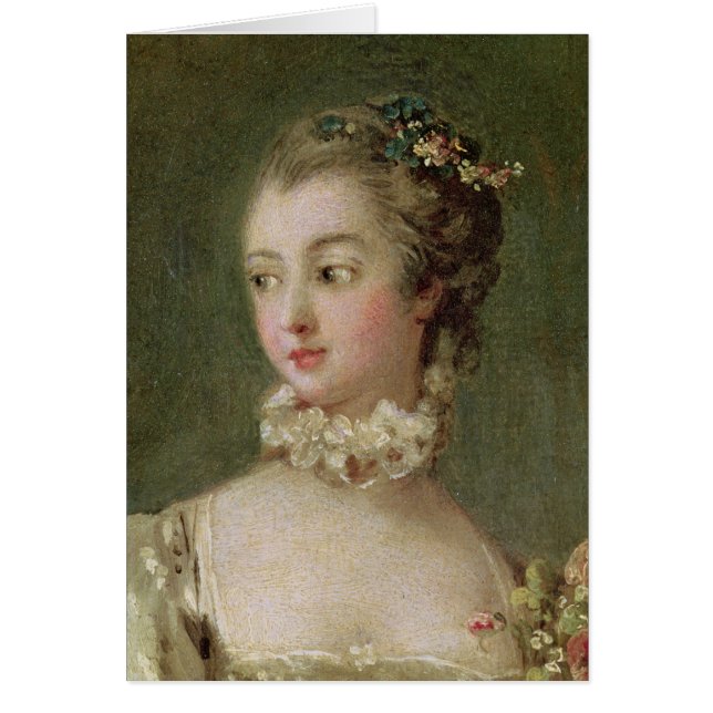 Cartão Madame de Pompadour (Frente)