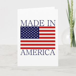 Cartão Made in America
