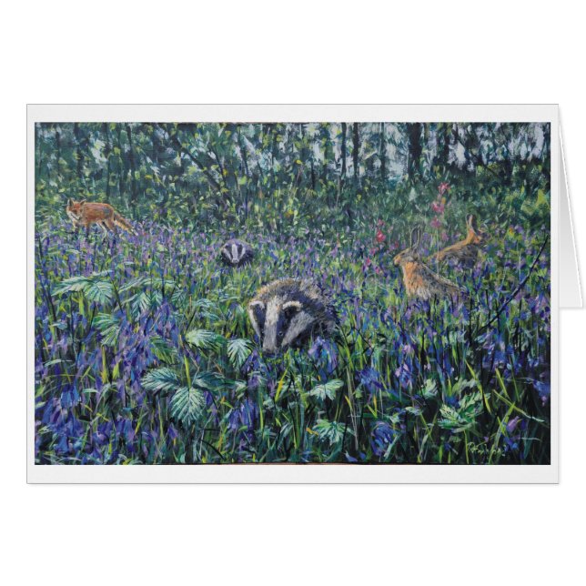 Cartão Madeira de Rigsby (Frente Horizontal)