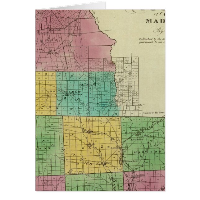 Cartão Madison County (Frente)