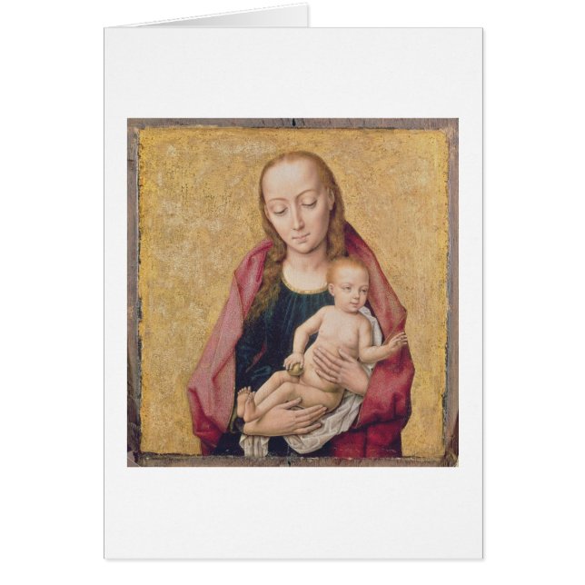 Cartão Madonna e criança 2 (Frente)