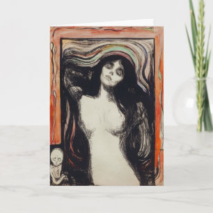 Cartão Madonna   Edvard Munch  
