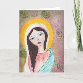 Cartão Madonna Greeting Card