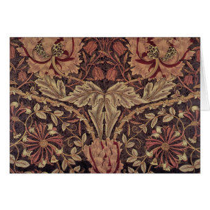 Cartão Madressilva por William Morris, Flores de Jardim A