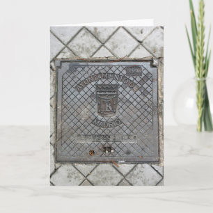 Cartão Madrid, Espanha