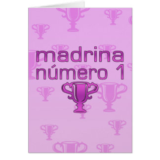 Cartão Madrina Número 1