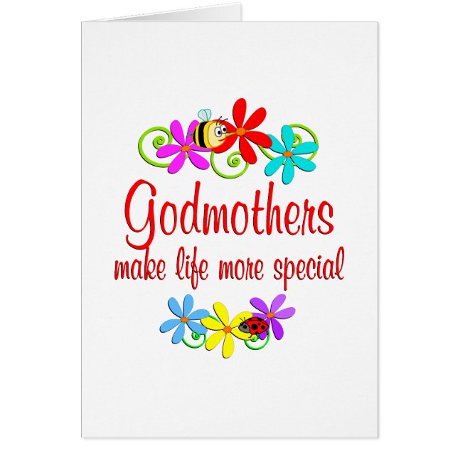 Cartão Madrinha especial (Frente)