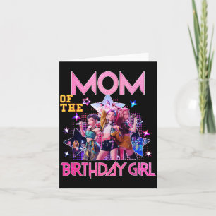 Cartão Mãe A Garota de Aniversário K-pop Festa de Anivers